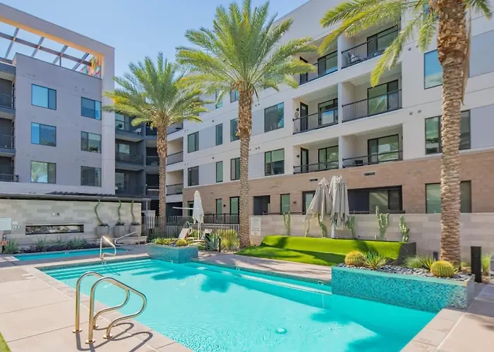 Beautiful 1bd - Pool, Gym, Parking, W-d - Sleeps 4 * Tempe